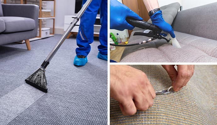 Professional carpet cleaning