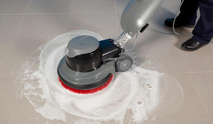 Professional grout cleaning service